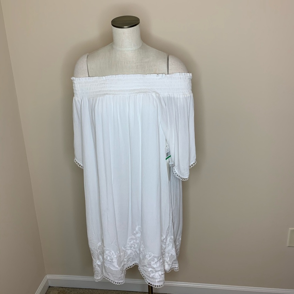 NWT 1. State Off Shoulder dress Large